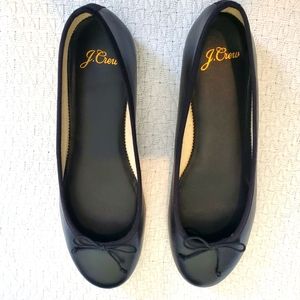 J. Crew Black Ballet Flats